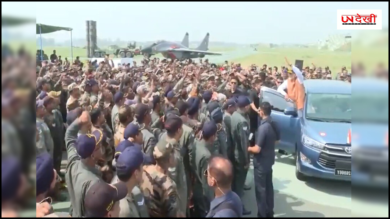 जरा ध्यान से देख लो पाकिस्तान,शान से खड़ा है हमारा S-400 और मिग-29 आदमपुर एयरबेस