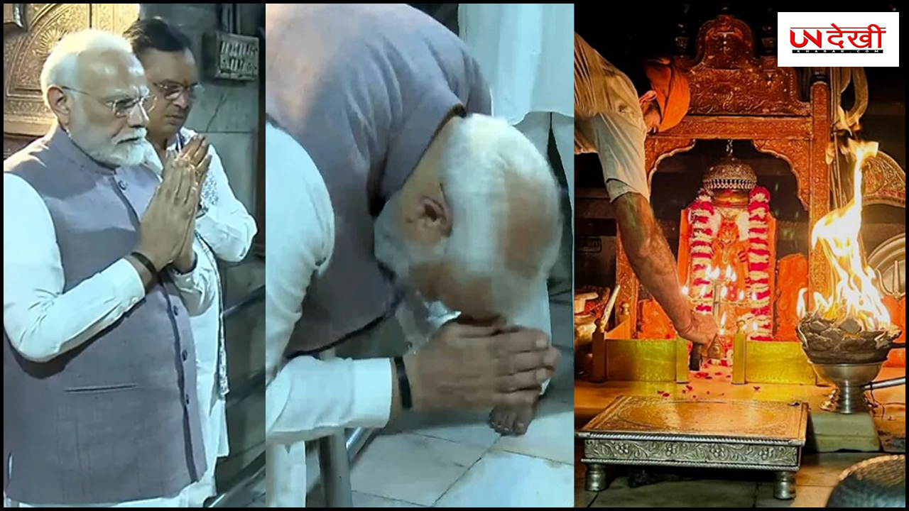 PM मोदी बीकानेर में देश के 'वायुवीरों' के बीच, करणी माता मंदिर पहुंचकर की पूजा