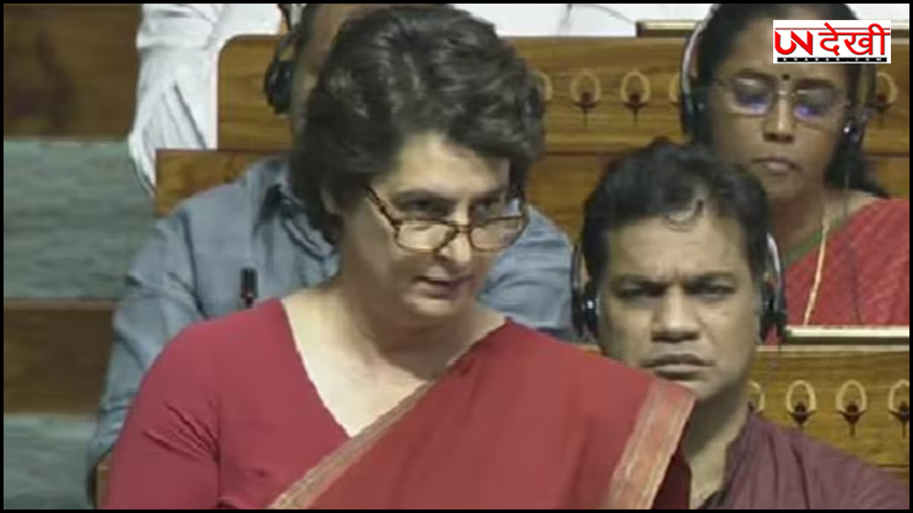 प्रियंका गांधी ने अमित शाह की सोनिया गांधी पर टिप्‍पणी का दिया जवाब