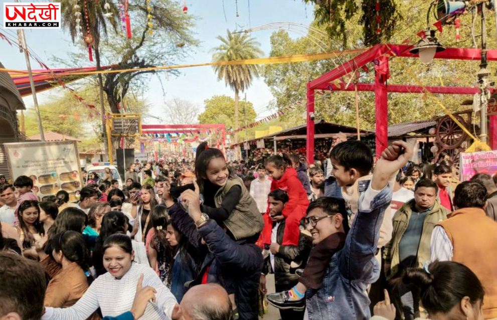 झूला हादसे के बावजूद सूरजकुंड मेले में उमड़ा जनसैलाब, एक दिन में 2.25 लाख से अधिक दर्शक