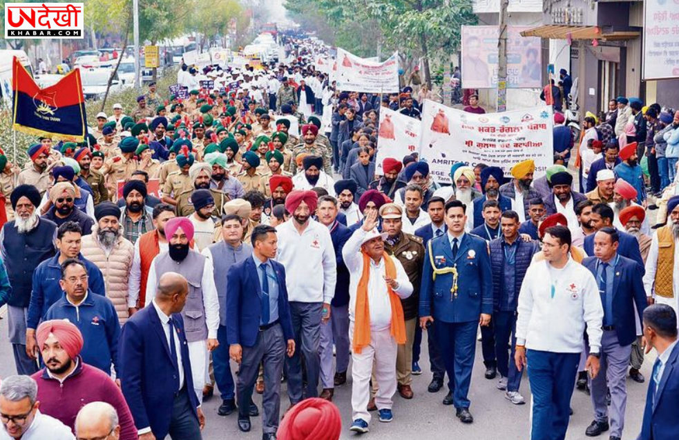 राज्यपाल गुलाब चंद कटारिया ने नशे के खिलाफ चार दिवसीय पदयात्रा की शुरुआत