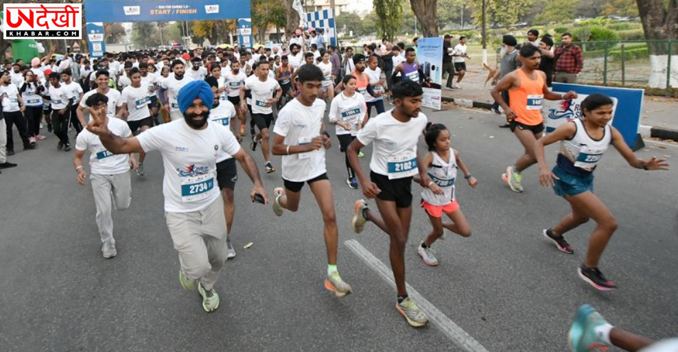 पहली चंडीगढ़ मैराथन को जबरदस्त प्रतिसाद, 2,613 धावकों ने कराया पंजीकरण
