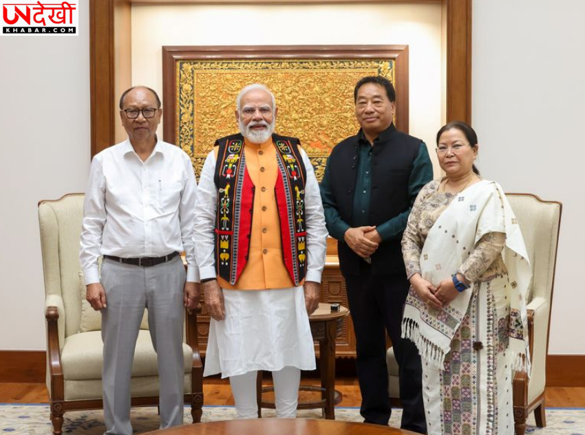 मणिपुर के मुख्यमंत्री खेमचंद सिंह ने पीएम मोदी से की मुलाकात, शांति बहाली के प्रयासों की दी जानकारी