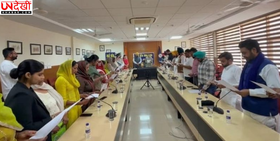 एडीसी सोनम चौधरी ने 52 नवनिर्वाचित ब्लॉक समिति सदस्यों को दिलाई शपथ