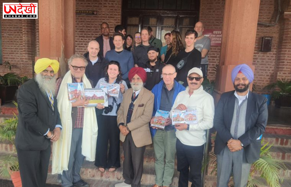 बेल्जियम की ल्यूवेन यूनिवर्सिटी का प्रतिनिधिमंडल खालसा कॉलेज परिसर पहुंचा