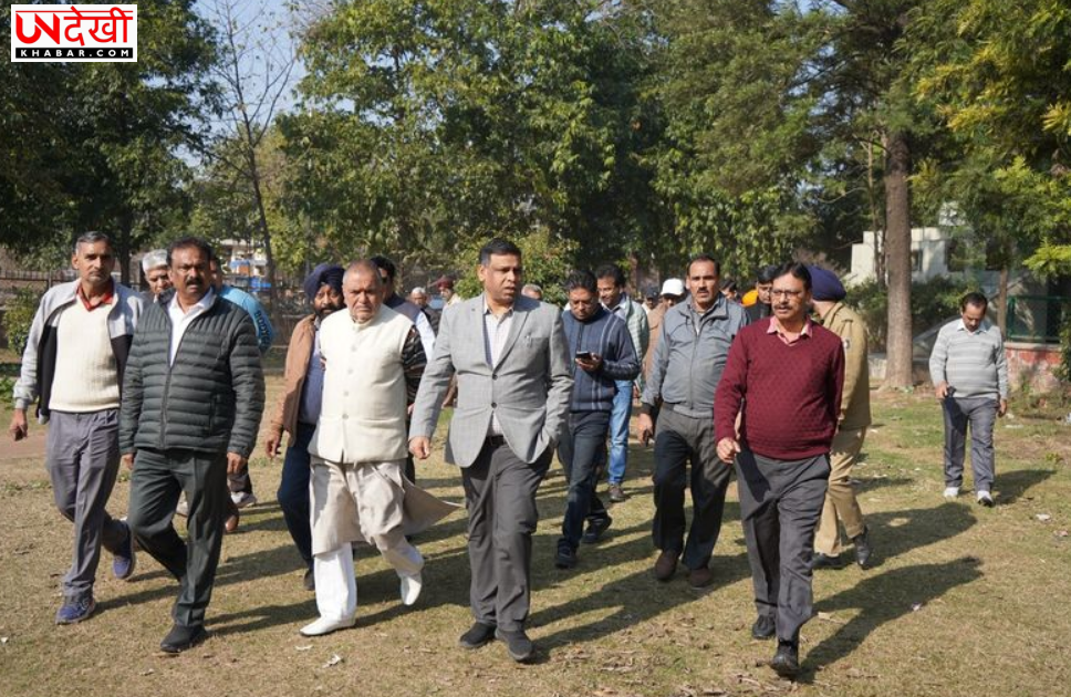 एमसी आयुक्त अमित कुमार ने वार्ड 3 और 5 में विकास कार्यों का किया निरीक्षण