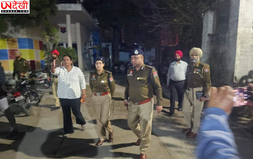 फगवाड़ा में फर्जी धमाके की अफवाह के बाद पुलिस का नाइट डोमिनेशन ड्राइव