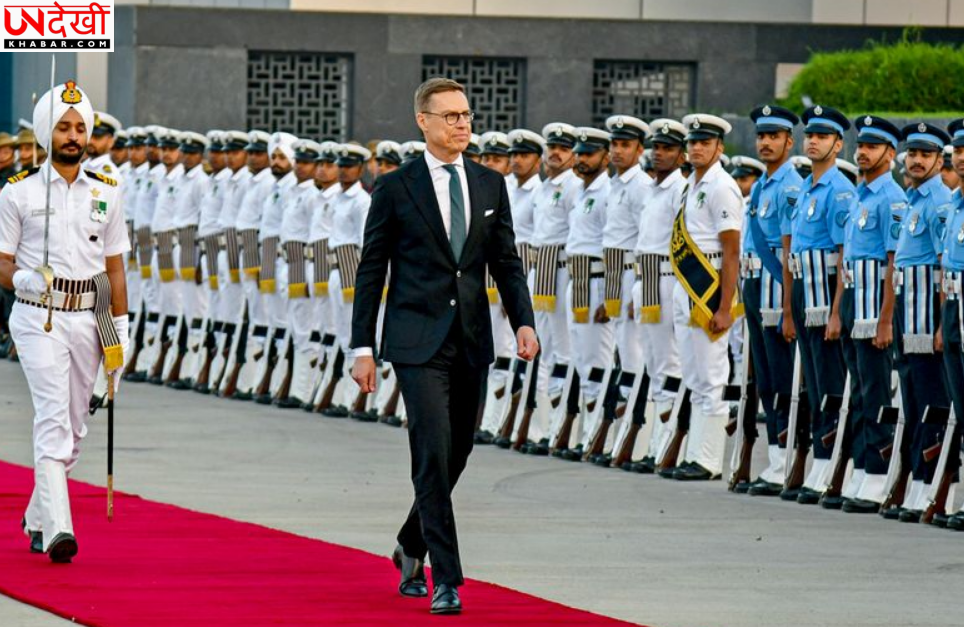 फ़िनलैंड के राष्ट्रपति अलेक्ज़ेंडर स्टब चार दिवसीय भारत दौरे पर