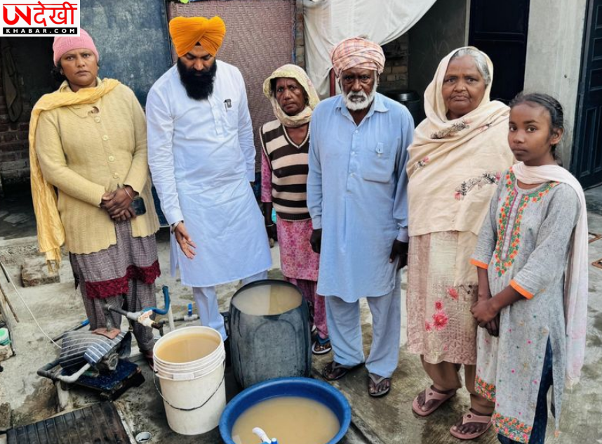 नहर आधारित जल परियोजना के बावजूद गांवों में गंदे पानी की सप्लाई से लोग परेशान