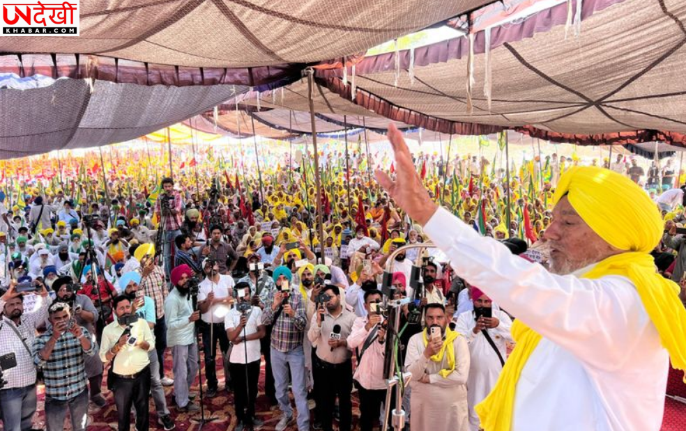 बठिंडा में किसानों-मजदूरों का “सांझी लोक ललकार” प्रदर्शन