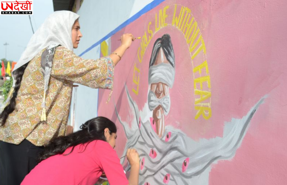 करनाल में ‘कला संगम-3’ पेंटिंग प्रतियोगिता, दीवारों को बनाया गया सार्वजनिक कला स्थल