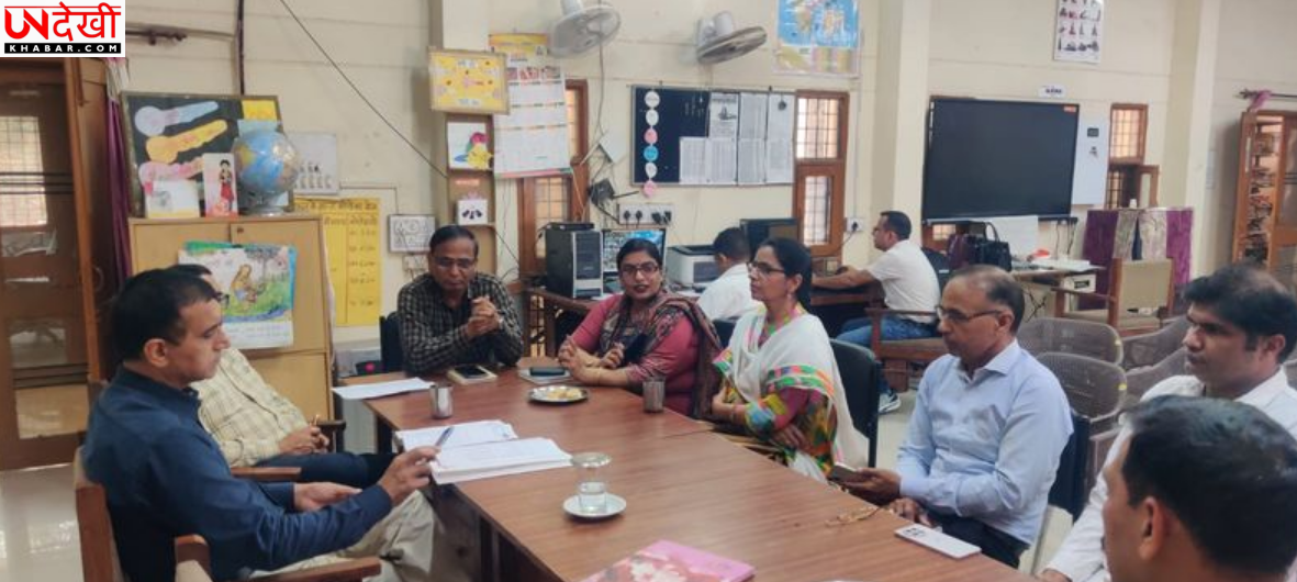 यमुनानगर में डिप्टी डीईओ ने सरकारी स्कूलों का किया निरीक्षण