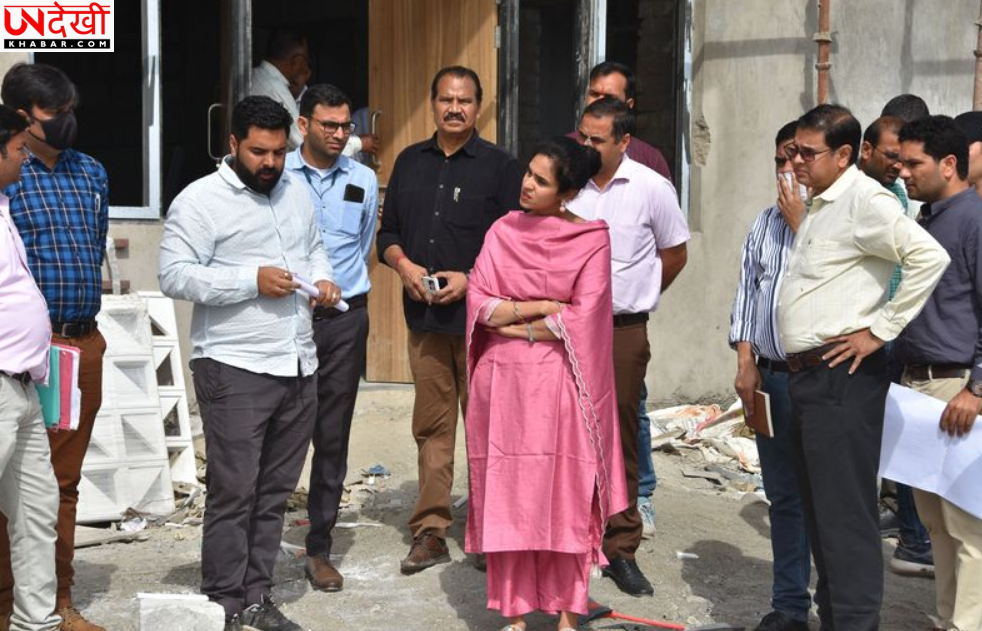 संपन खेड़ी में बन रहे भगवान परशुराम मेडिकल कॉलेज का निरीक्षण, जून 2026 तक पूरा करने के निर्देश
