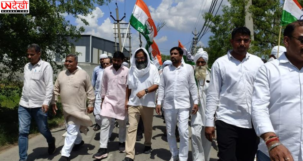 सद्भाव यात्रा ने 72 विधानसभा क्षेत्रों का सफर पूरा किया