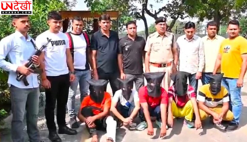 सोनीपत पुलिस ने अंतरराज्यीय उगाही साजिश नाकाम की, 5 शूटर गिरफ्तार