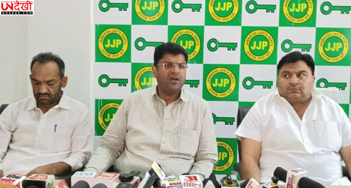 हिसार में दुष्यंत चौटाला के काफिले को CIA वाहन ने रोका, विवाद बढ़ा