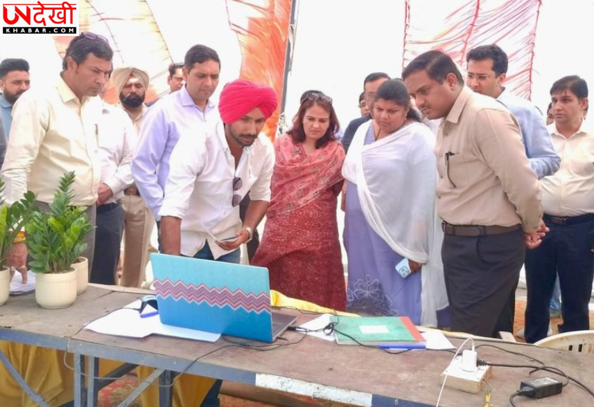 अंबाला छावनी मंडी का निरीक्षण, FCI अधिकारी ने ई-खरीद व्यवस्था का लिया जायजा