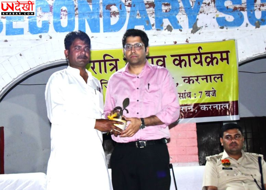 रात्रि प्रवास कार्यक्रम में DC-SP ने सुनीं ग्रामीणों की समस्याएं, मौके पर कई का समाधान