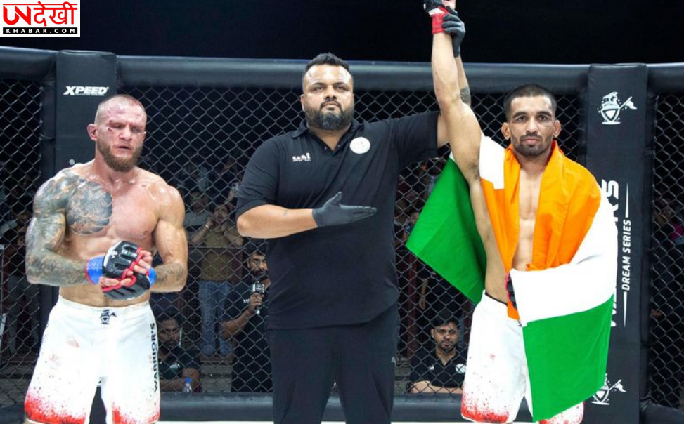 LPU में ‘Warrior’s Dream Series Fight Night 16’ का भव्य आयोजन, भारतीय फाइटर अशोक बगाडे की शानदार जीत