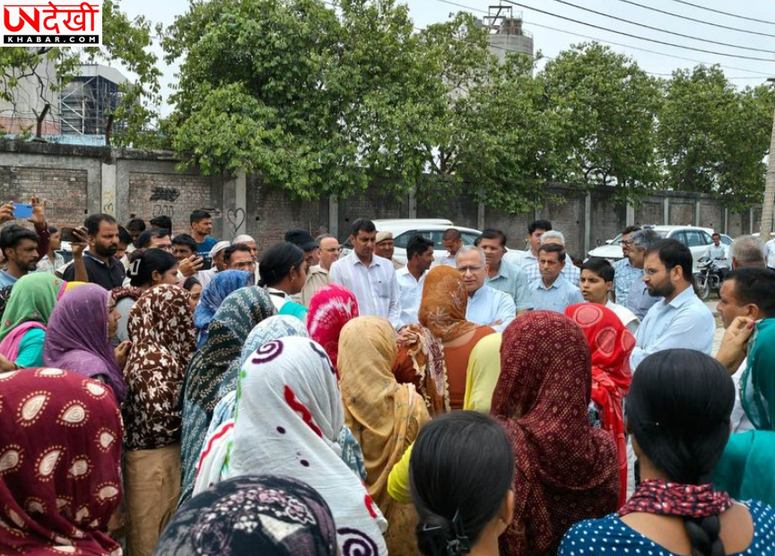 यमुनानगर में फ्लाई ऐश समस्या पर ग्रामीणों से मिले हरियाणा के वरिष्ठ अधिकारी