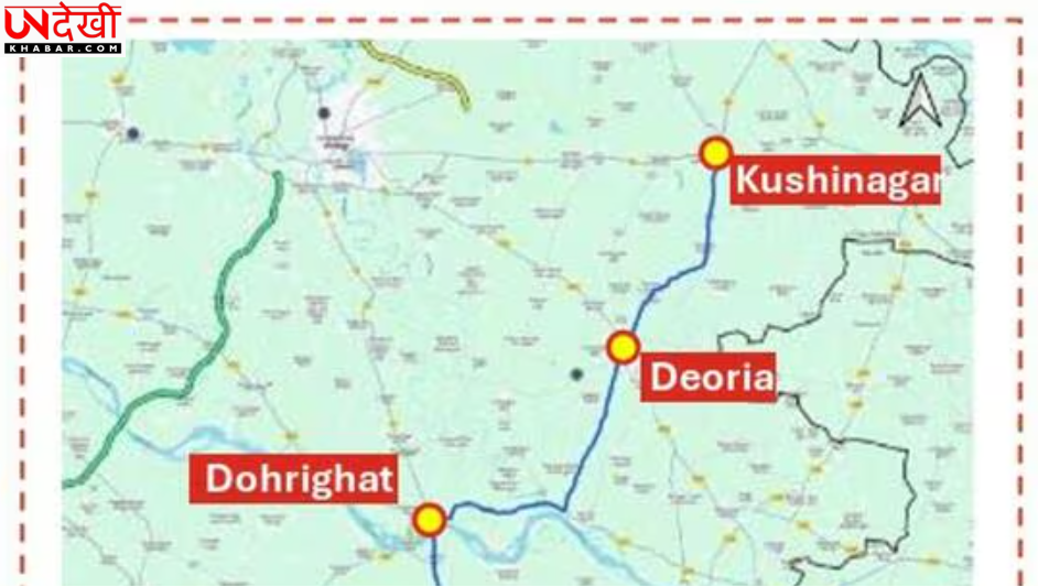 Uttar Pradesh में बनेगा पहला नॉर्थ-साउथ कॉरिडोर, नेपाल सीमा से दक्षिण यूपी तक बेहतर होगी कनेक्टिविटी