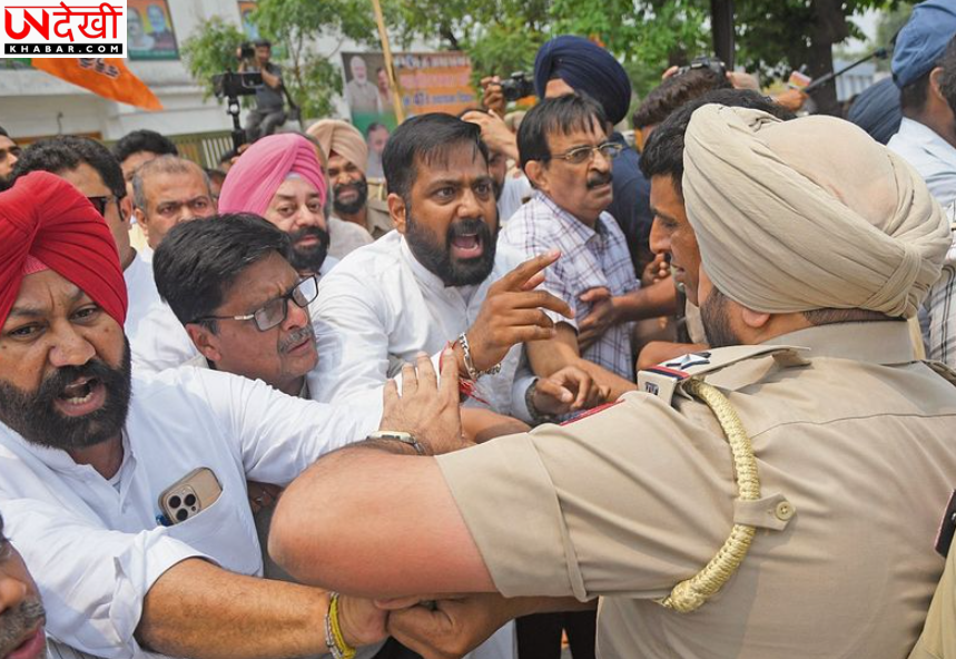 लुधियाना में AAP-BJP कार्यकर्ताओं में टकराव, संजीव अरोड़ा की गिरफ्तारी पर गरमाई राजनीति