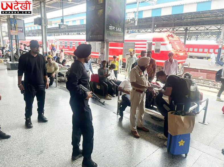 अमृतसर में पुलिस का मेगा सर्च ऑपरेशन, बस अड्डे, रेलवे स्टेशन और भीड़भाड़ वाले इलाकों में कड़ी जांच