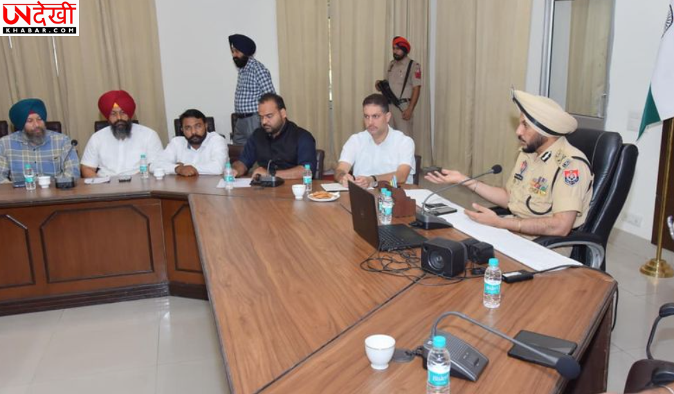 पंजाब के ‘नशे के खिलाफ जंग’ अभियान को तेज करने पर मंथन, अमृतसर में पुलिस और नशा मुक्ति मोर्चा की समीक्षा बैठक