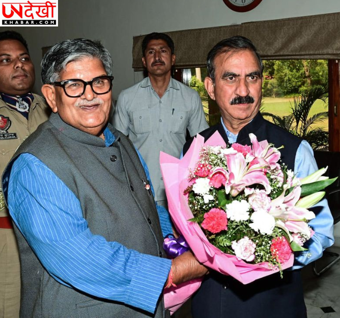 चंडीगढ़ में 7.19% हिस्सेदारी और शानन जलविद्युत परियोजना लौटाने की मांग, CM सुखविंदर सिंह सुक्खू ने राज्यपाल से उठाए अहम मुद्दे