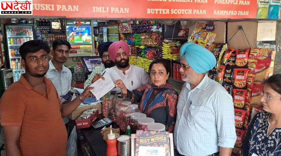 अमृतसर में तंबाकू नियंत्रण अभियान तेज, सार्वजनिक स्थानों पर धूम्रपान करने वालों और दुकानदारों के काटे चालान