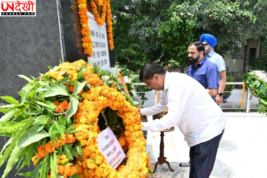 कारगिल विजय दिवस पर होशियारपुर में शहीदों को श्रद्धांजलि, विधायक ब्रह्म शंकर जिम्पा बोले- वीर जवानों का बलिदान सदैव रहेगा अमर