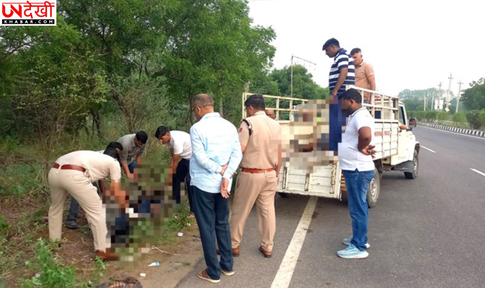 झज्जर-गुरुग्राम रोड पर दो लोगों के शव मिलने से सनसनी, हत्या की आशंका में जांच शुरू