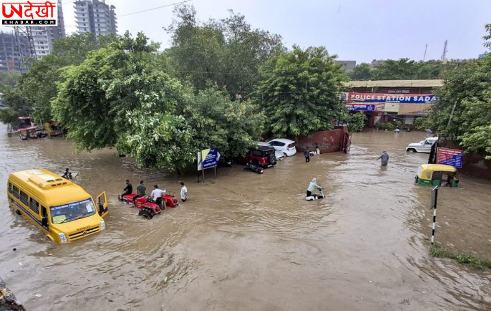गुरुग्राम के जलभराव पर सोशल मीडिया में मीम्स और AI वीडियो की बाढ़, ‘Millennium City’ की ड्रेनेज व्यवस्था पर उठे सवाल