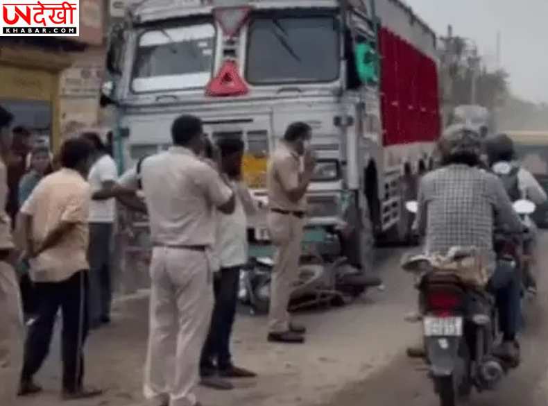 फरीदाबाद में तेज रफ्तार ट्रक ने दो ट्रैफिक पुलिसकर्मियों को कुचला, दोनों की मौके पर मौत