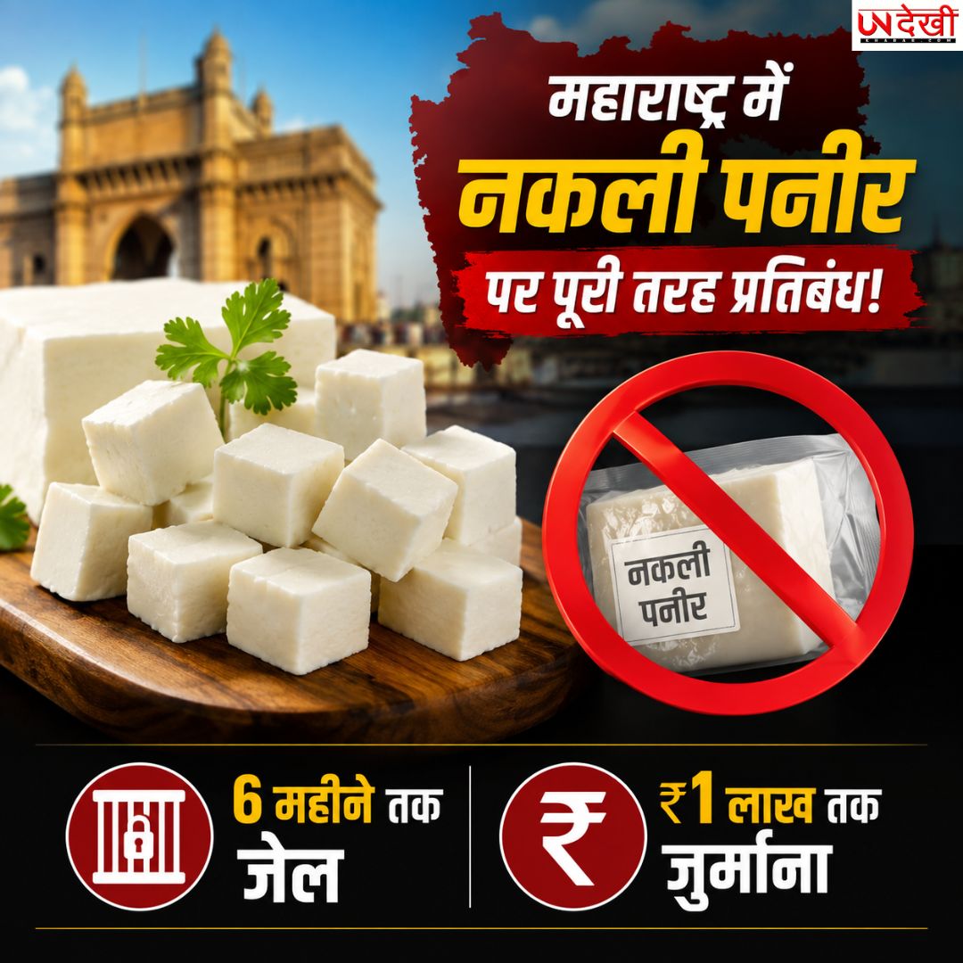 अब महाराष्ट्र में नहीं बिकेगा 'नकली पनीर'! एनालॉग पनीर पर सरकार का बड़ा एक्शन, नियम तोड़ा तो 6 महीने की जेल
