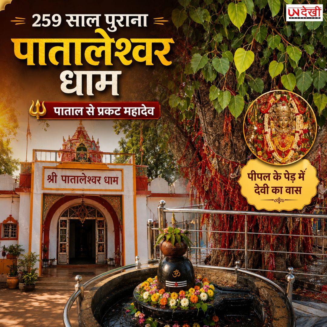 259 साल पुराना रहस्यमयी पातालेश्वर धाम! जहां पाताल से स्वयं प्रकट हुए महादेव, पीपल के वृक्ष में माना जाता है देवी का वास