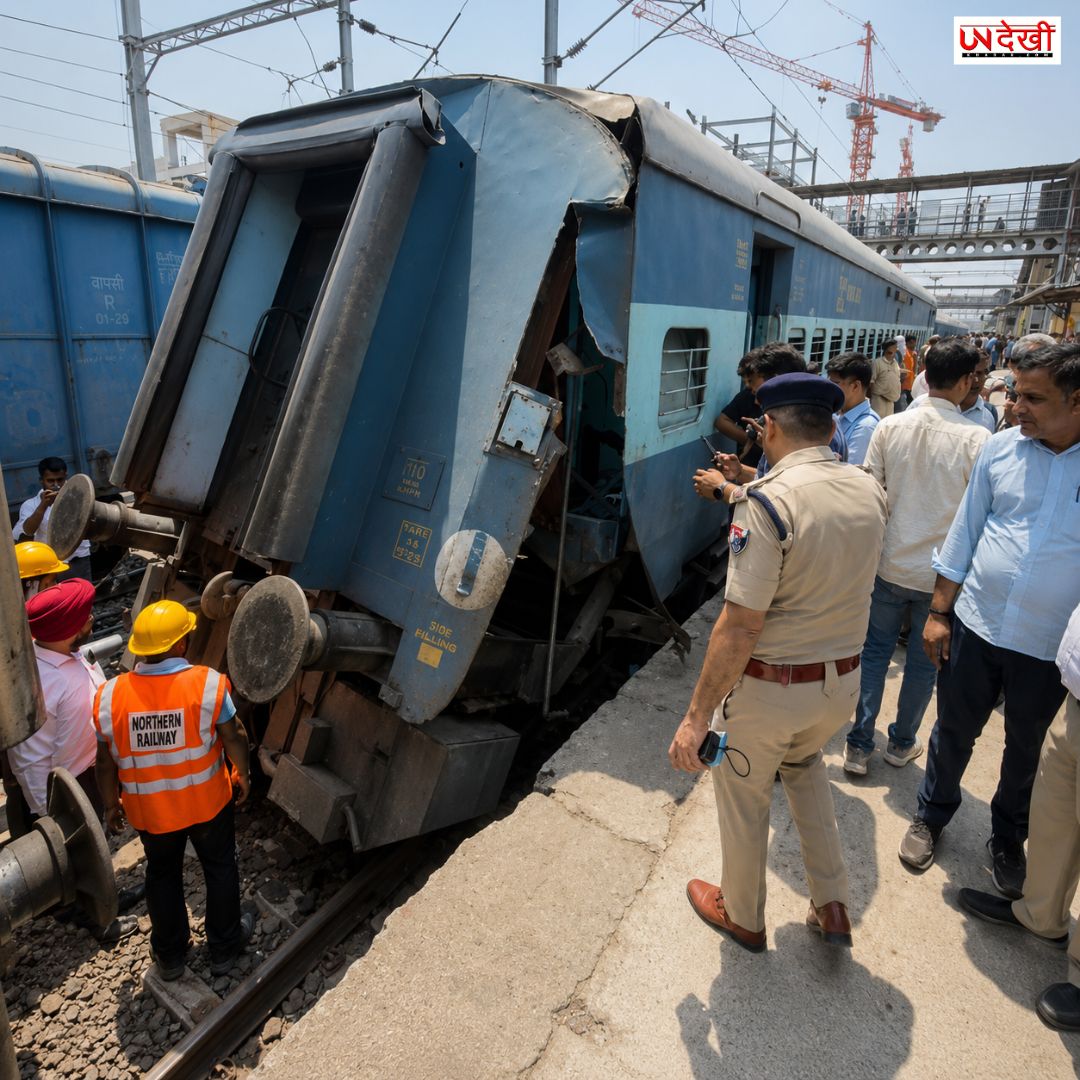 लुधियाना रेलवे स्टेशन पर बड़ा हादसा टला, चलती स्पेशल ट्रेन की कपलिंग टूटी; दो हिस्सों में बंटी ट्रेन