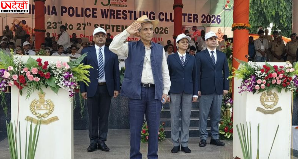 हरियाणा में 75वीं ऑल इंडिया पुलिस रेसलिंग क्लस्टर चैंपियनशिप का आगाज, 37 टीमें लेंगी हिस्सा