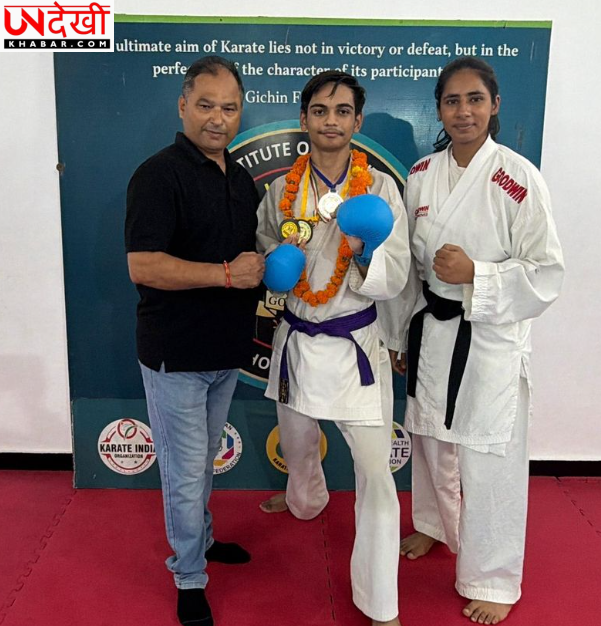 होशियारपुर के कराटे खिलाड़ी करणप्रीत सिंह चहल ने लगातार तीसरे साल जीता पदक, अंडर-19 में हासिल किया कांस्य