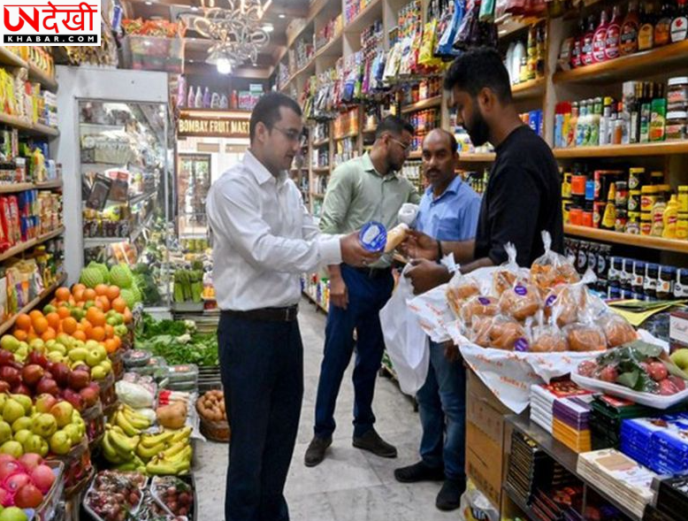 त्योहारों से पहले खाद्य सुरक्षा विभाग की बड़ी कार्रवाई, किराना दुकानों से मसालों और दूध के सैंपल लिए