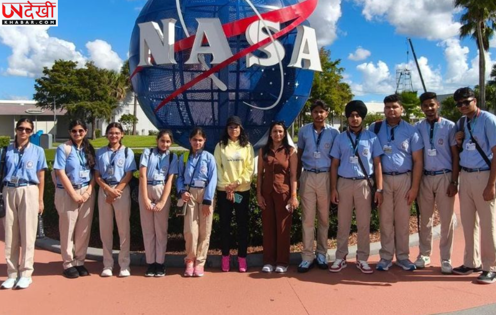 गुरदासपुर के 10 विद्यार्थी पहुंचे NASA, अंतरिक्ष यात्रियों से की खास बातचीत