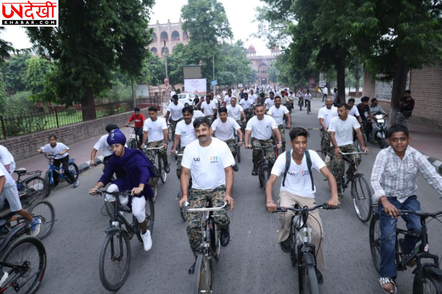 अमृतसर में ‘संडेज ऑन साइकिल’ का 94वां आयोजन, 700 से अधिक लोगों ने साइकिल चलाकर दिया नशामुक्त पंजाब का संदेश