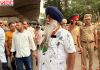 लुधियाना में BJP का पुलिस कमिश्नर कार्यालय के बाहर प्रदर्शन, नेताओं पर फेंकी गई स्याही