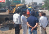 मानसून से पहले एक्शन मोड में नगर निगम, यमुनानगर में नालों की सफाई कार्य का निरीक्षण