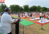 बीपीएस महिला विश्वविद्यालय में योग दिवस कार्यक्रम, मंत्री कृष्ण लाल पंवार ने युवाओं को दिया स्वस्थ जीवन का संदेश