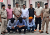कैथल में नशा तस्करी पर पुलिस की बड़ी कार्रवाई, पंजाब के तीन युवक गिरफ्तार; 264 ग्राम हेरोइन बरामद
