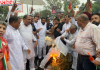 हरियाणा में CEC ज्ञानेश कुमार के खिलाफ कांग्रेस का प्रदर्शन, इस्तीफे की मांग; वोटिंग अधिकारों की सुरक्षा पर उठाए सवाल