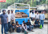 खैर के पेड़ों की अवैध कटाई के मामले में 7 लोग गिरफ्तार, वन विभाग ने लकड़ी की बरामद