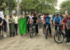 कुरुक्षेत्र में साइक्लोथॉन का आयोजन, फिटनेस के लिए साइक्लिंग को बढ़ावा