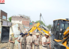करनाल में HSVP की बड़ी कार्रवाई, वाल्मीकि बस्ती में 7 अवैध ढांचे ध्वस्त